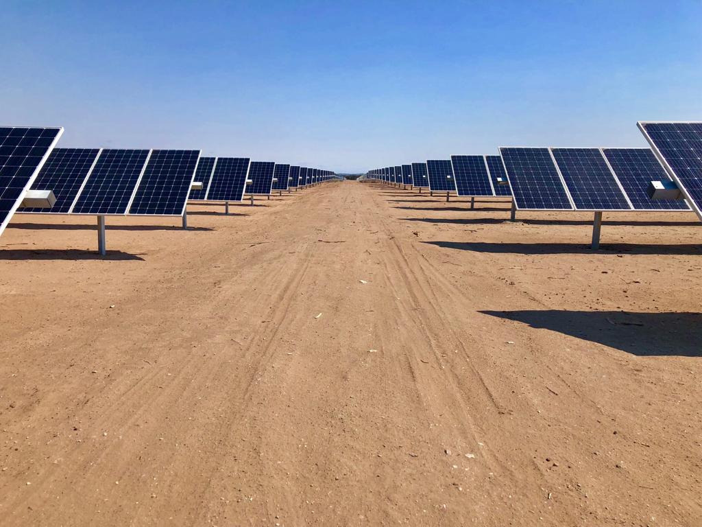 El parque solar  La Cumbre, en San Luis, fue inaugurado este año.