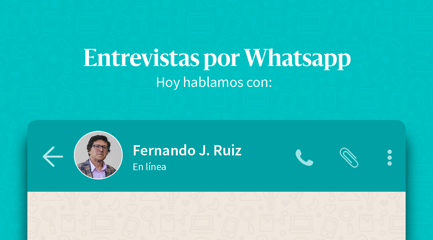 Fernando J. Ruiz: "En una sociedad democrática el periodismo es uno de los motores fundamentales de los acontecimientos"