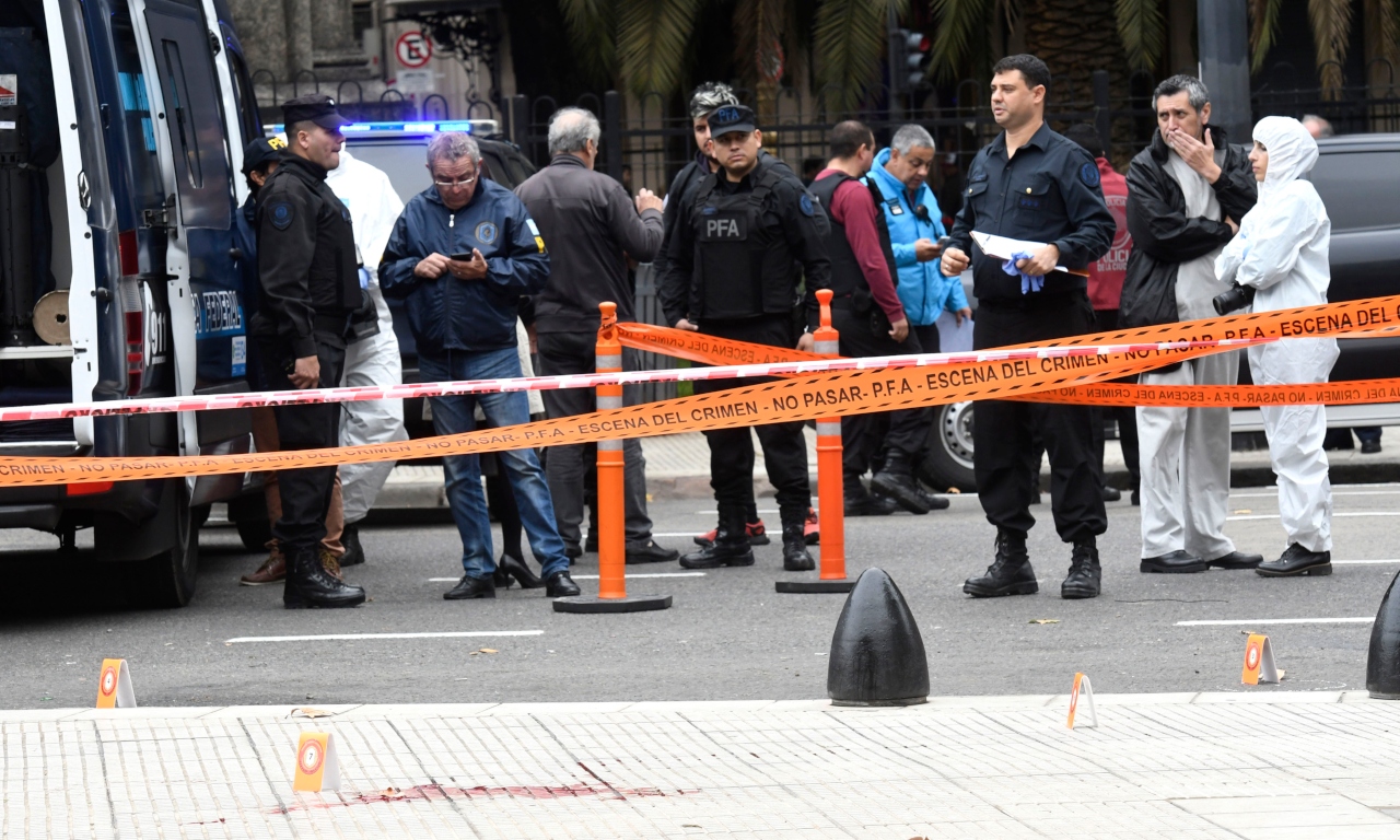 Ataque frente al Congreso