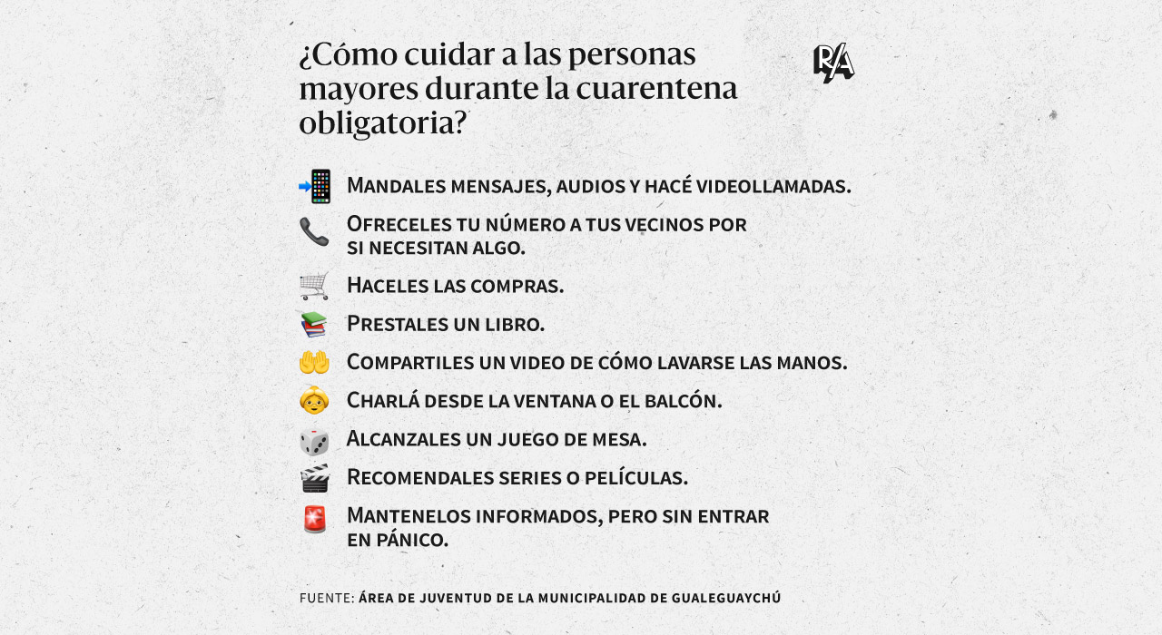 Nueve ideas para acompañar a las personas mayores a la distancia