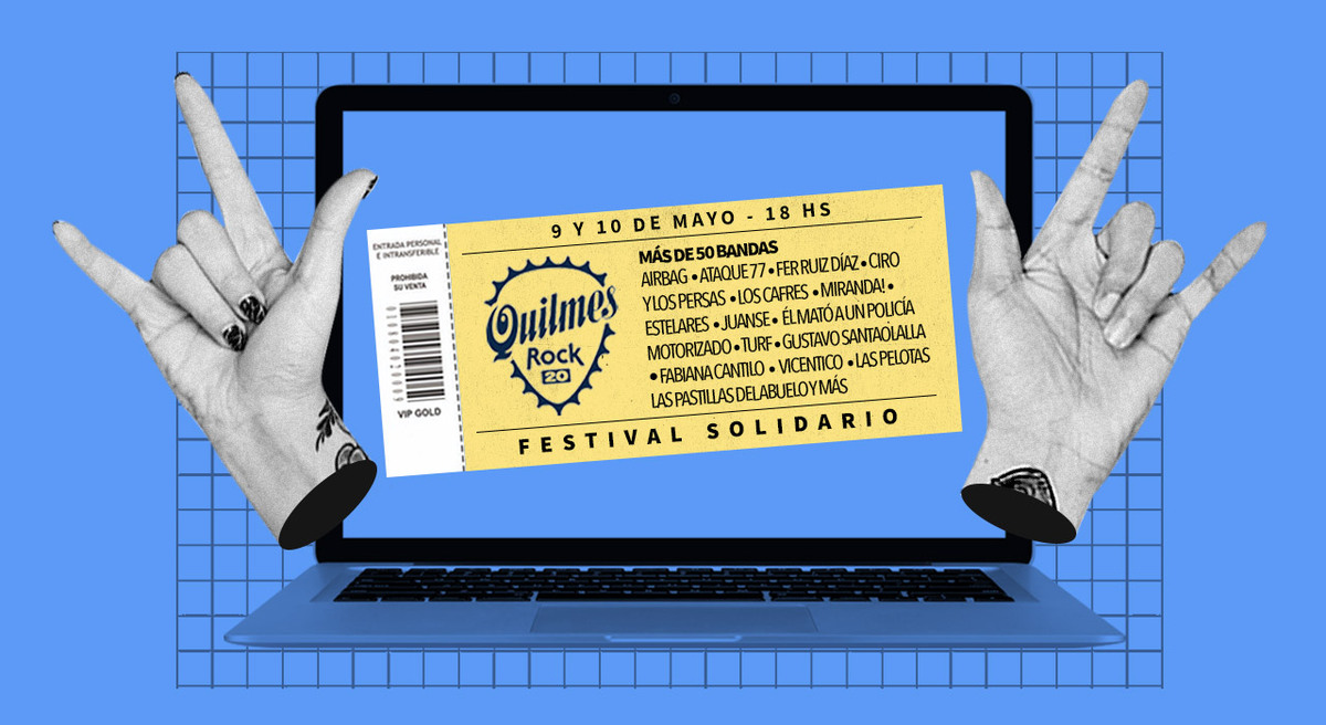 Quilmes Rock: por qué vuelve con fines solidarios y otras 5 curiosidades del festival virtual más grande del año