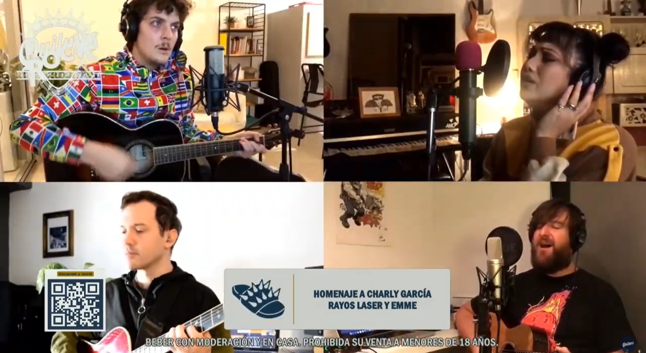 El video de los temas con los que bandas emergentes homenajearon a Cerati, Charly, Virus y Celeste Carballo