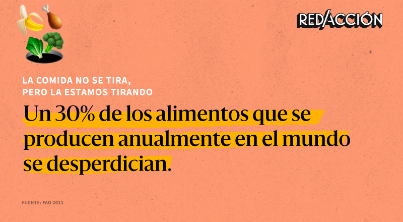 El 30% de los alimentos producidos cada año se desperdician: 4 tips para no tirar comida