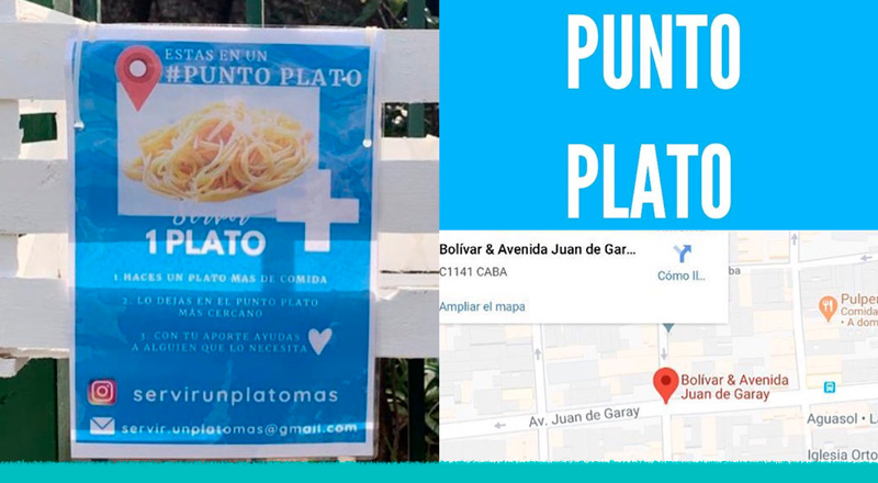 Un Plato Más: una idea que genera comida para 1.900 personas