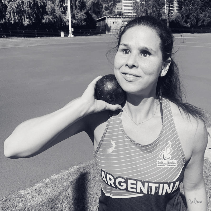 Florencia, la atleta que sabe que siempre se puede