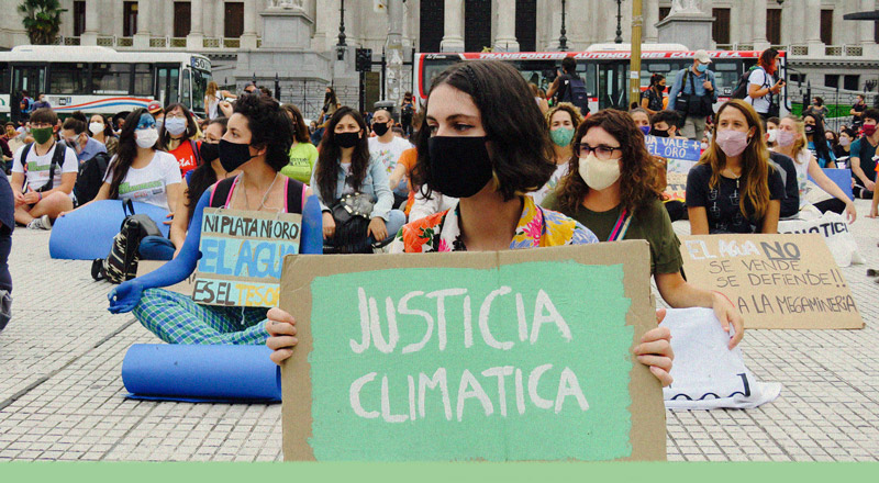 "Cambien las políticas, no el clima", la sociedad civil volvió a las calles