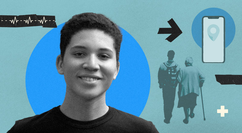 Christopher, el adolescente programador que quiere incluir a los adultos mayores en el mundo digital