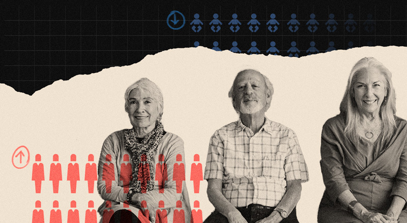 Menos nacimientos y más personas mayores: qué efectos causará la inminente disminución poblacional y cómo se prepara el mundo para este escenario