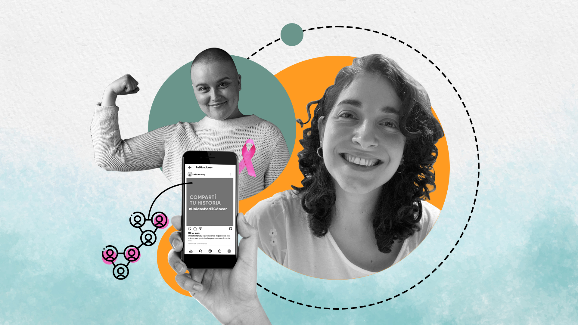 Atravesó un cáncer de mama y creó en Instagram una comunidad de pacientes empoderadas