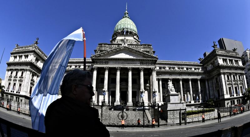 Foto del Congreso argentino.