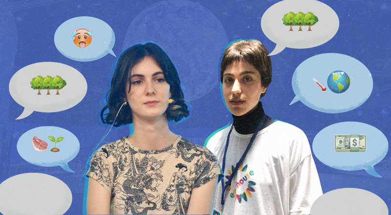 "No hay planeta B": quiénes son y qué le reclaman a los líderes del mundo dos jóvenes argentinas que viajaron a la COP26