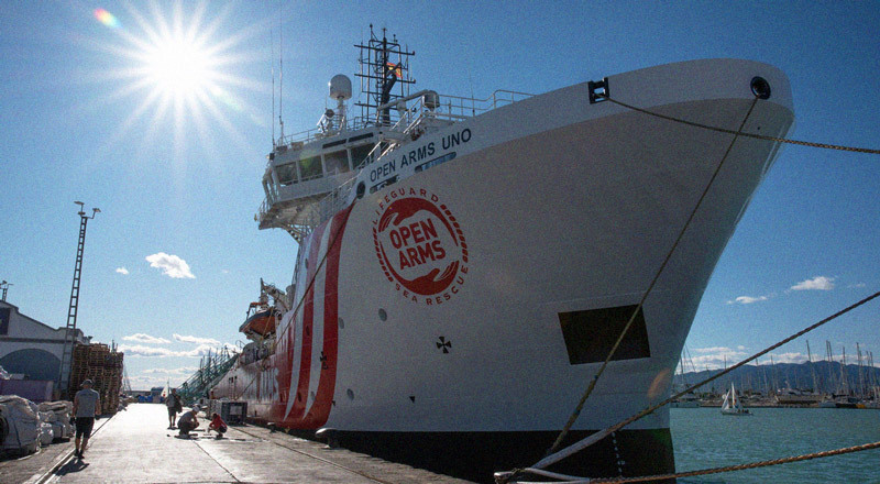 La ONG española que rescata del mar a migrantes que escapan del hambre o la violencia sumó un nuevo barco