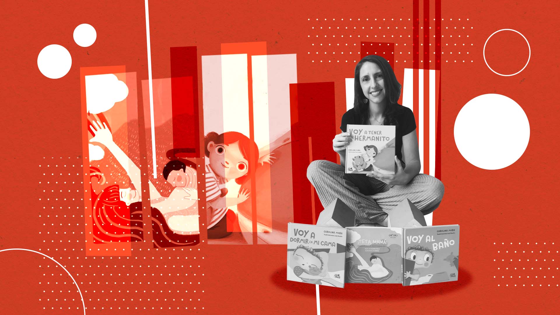 Una colección de cuentos ayuda a  niños y a sus familias a atravesar momentos clave de la crianza