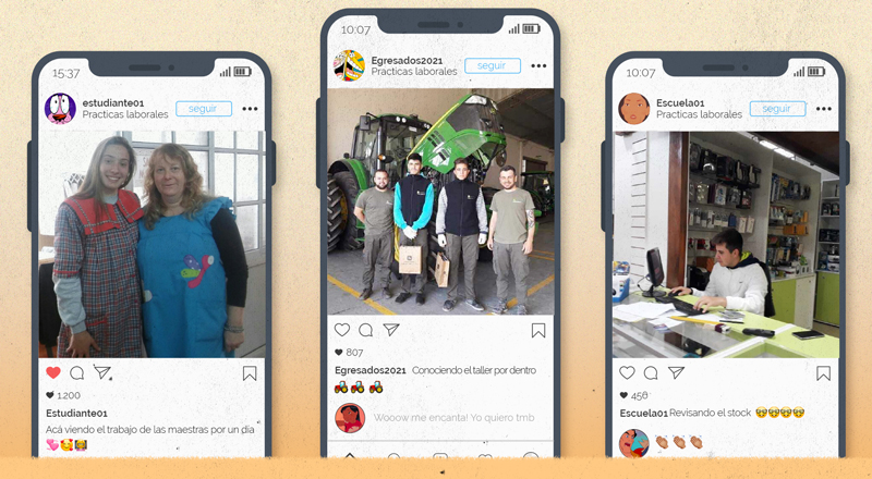 Cómo funcionan las prácticas laborales en distintos secundarios del país