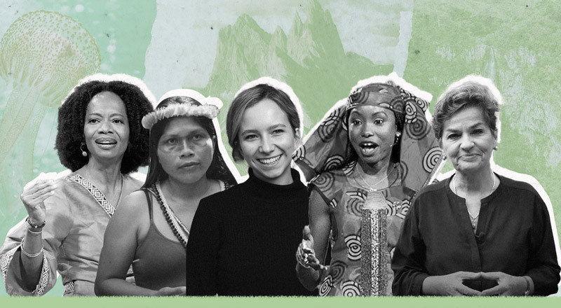 Charlas sobre cambio climático de 5 mujeres que informan e inspiran