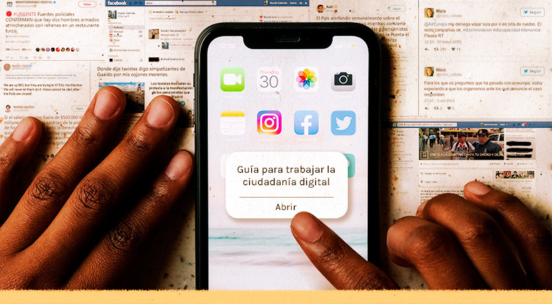 Accedé a una guía para trabajar la ciudadanía digital en escuelas y hogares promoviendo la democracia y la paz