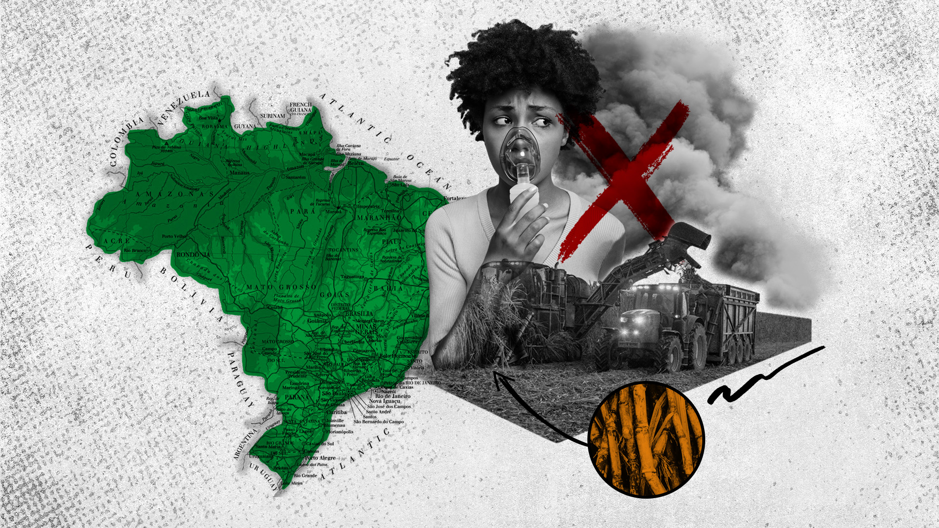 Menos asma y polución: el modelo brasileño de cosecha de azúcar que puede ayudar a cambiar el de los Estados Unidos