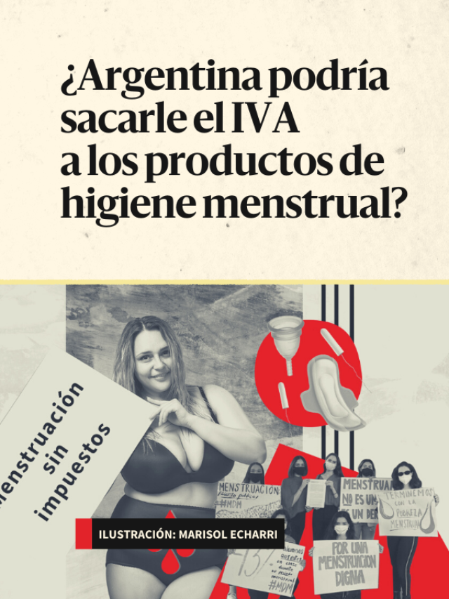 ¿Argentina podría sacarle el IVA a los productos de higiene menstrual?