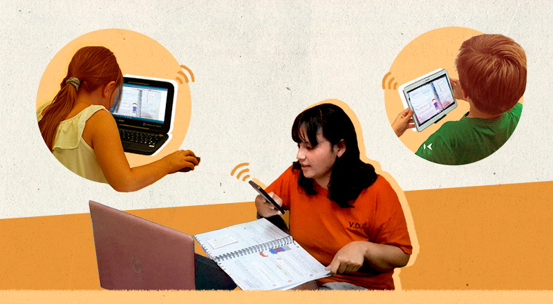 Solo el 40% de los y las docentes de escuelas públicas tienen computadoras disponibles en la institución en la que enseñan