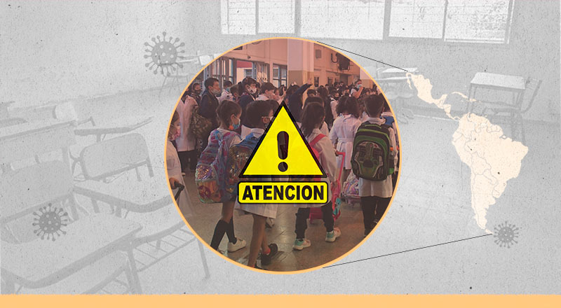 Educación en alerta roja: estudiantes de América Latina y el Caribe perdieron entre 1 y 1,8 años de aprendizajes durante la pandemia