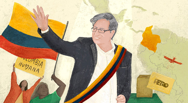 Petro, el primer presidente de izquierda de la historia de Colombia