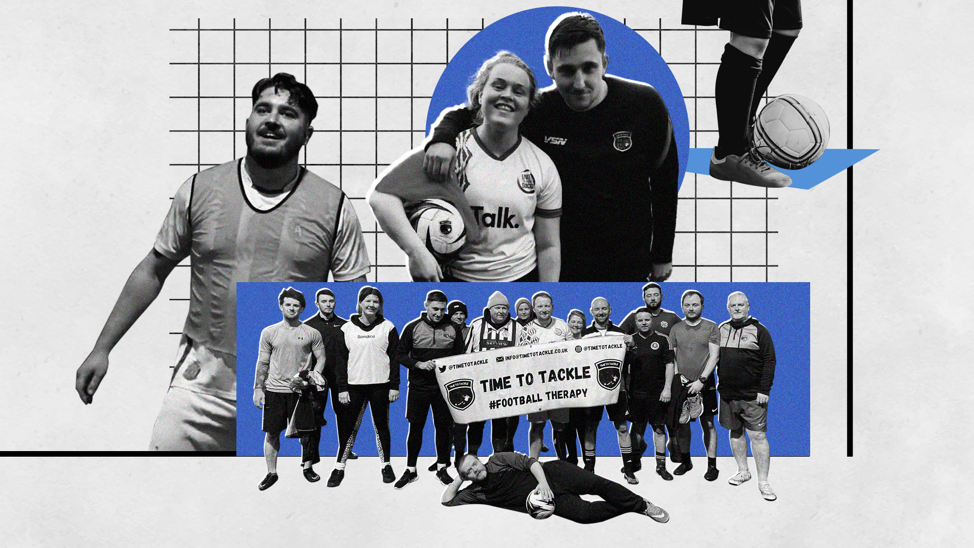 Terapia de fútbol: cómo es la iniciativa de salud mental premiada por el exprimer ministro británico Boris Johnson y por la UEFA