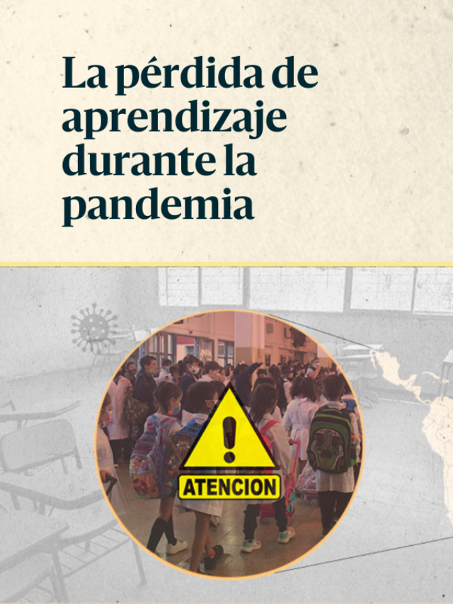 La pérdida de aprendizaje durante la pandemia