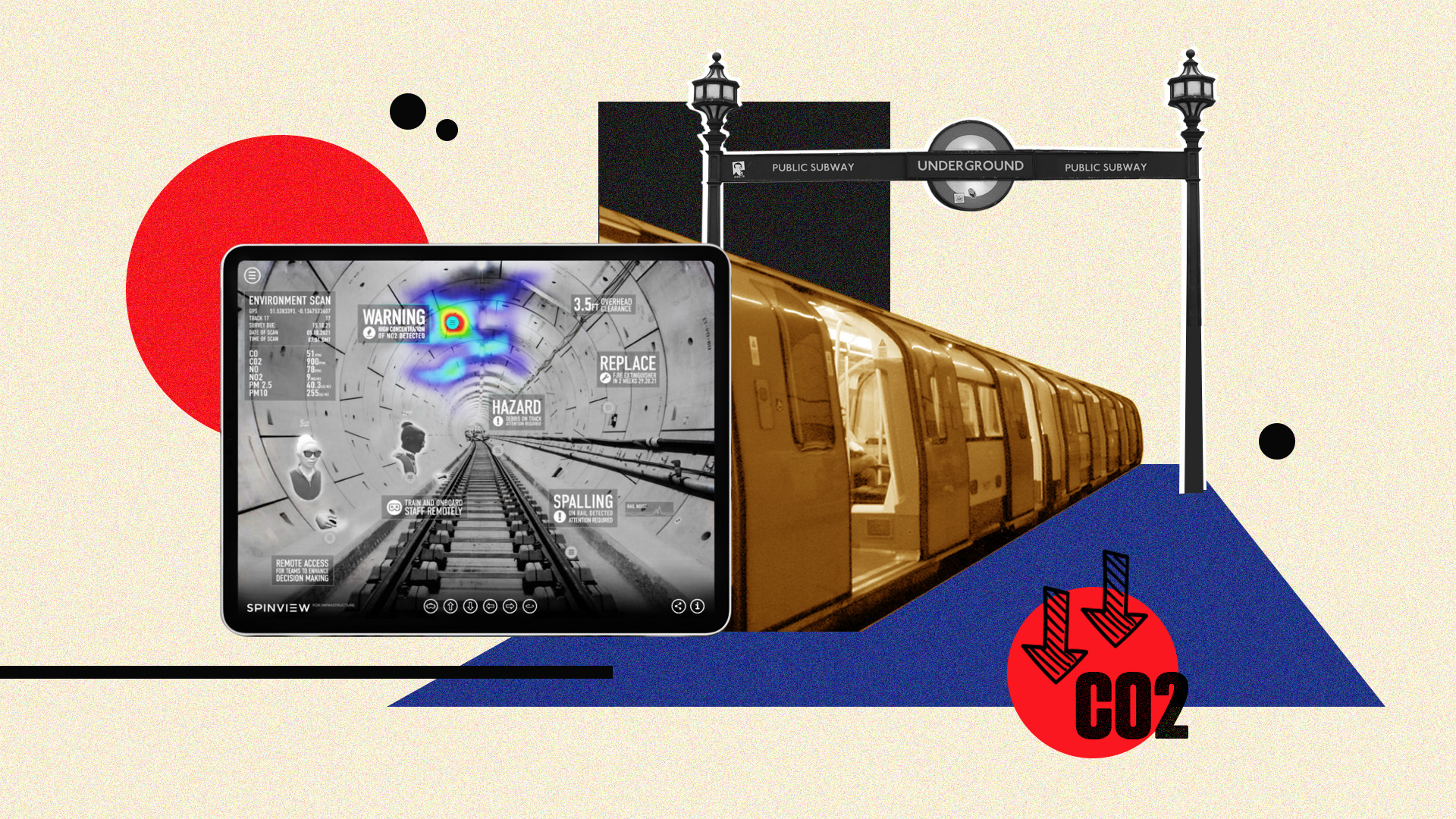 <strong></noscript>El metro de Londres usa gemelos digitales para detectar los puntos de mayor contaminación</strong>
