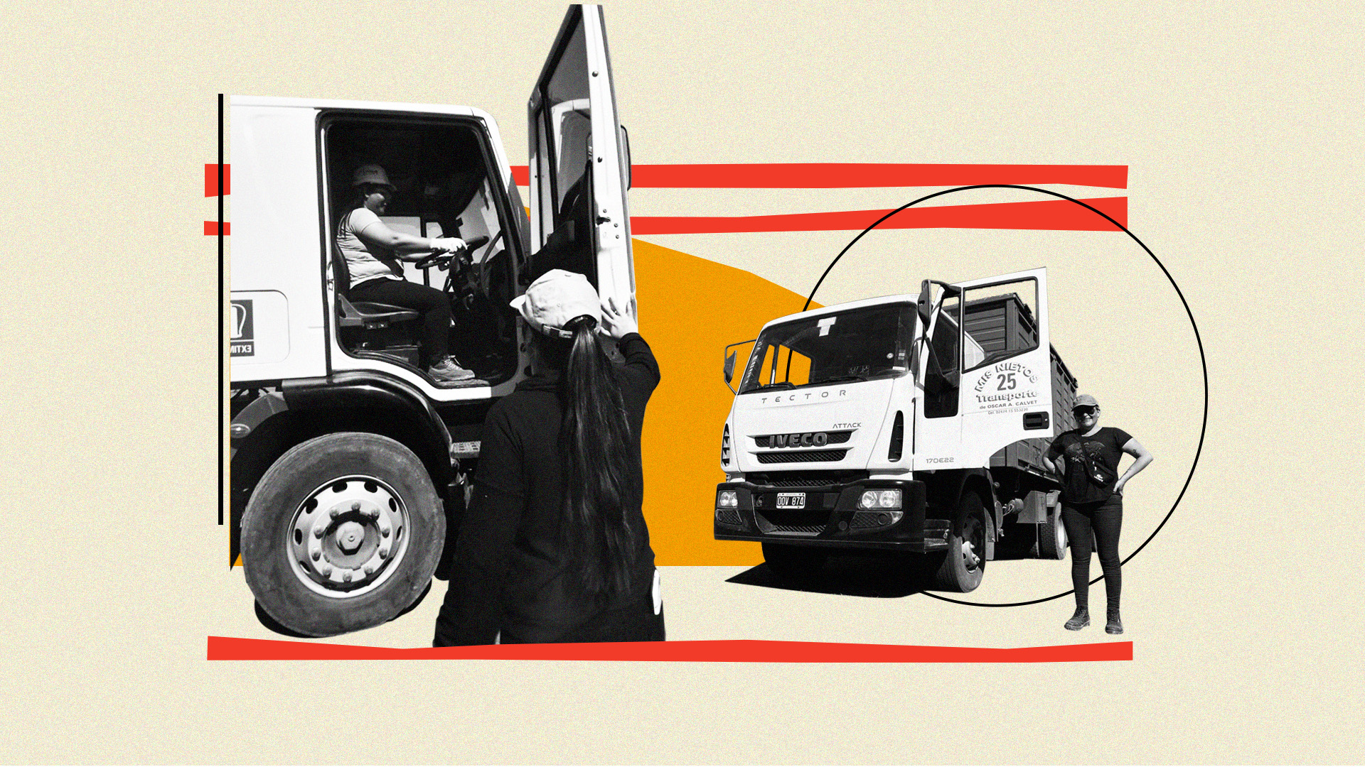 Mujeres camioneras: un curso que genera oportunidades de trabajo en un rubro mayoritariamente masculino