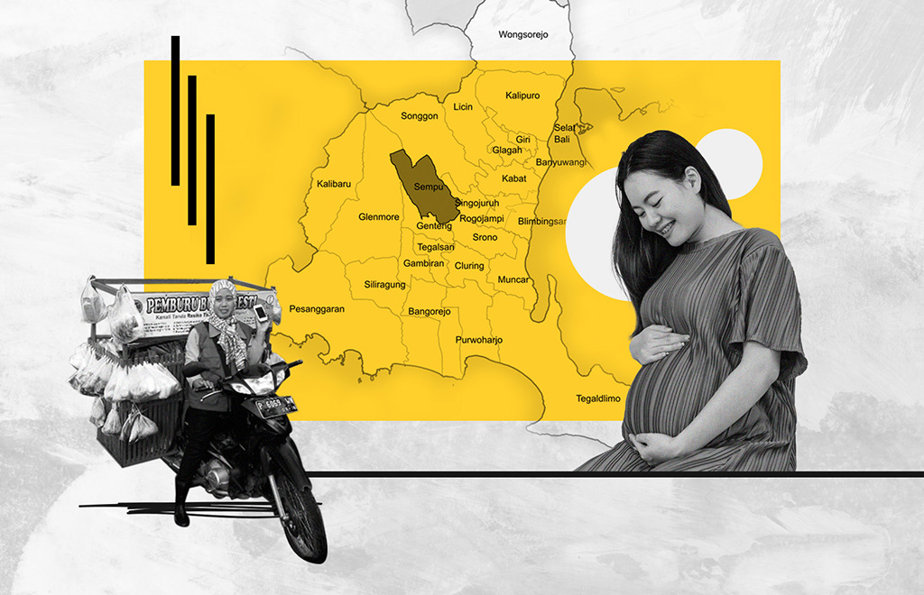 Las vendedoras de vegetales, las responsables de que una ciudad en Indonesia redujera a cero las muertes de mujeres con embarazos de riesgo y recién nacidos