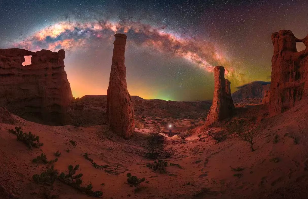 Una foto de la Vía Láctea tomada desde Cafayate es una de las mejores del mundo