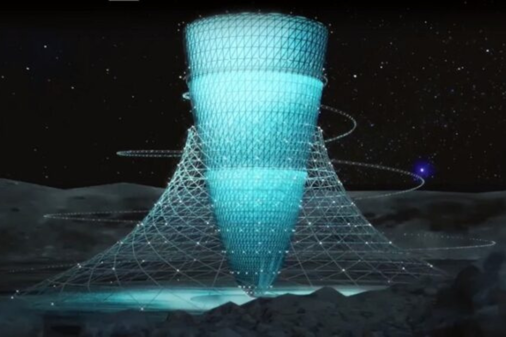 The Glass, el ambicioso proyecto de Japón para construir una estructura en la Luna que emule la gravedad de la Tierra