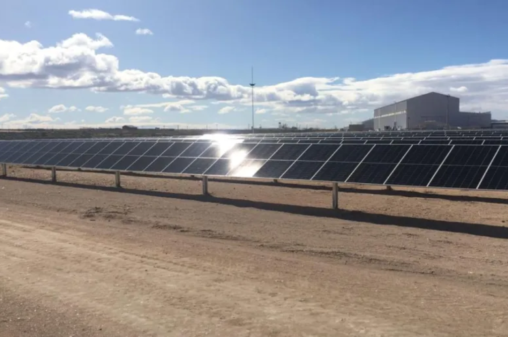 El parque solar de Cutral Co se pondrá en marcha este mes