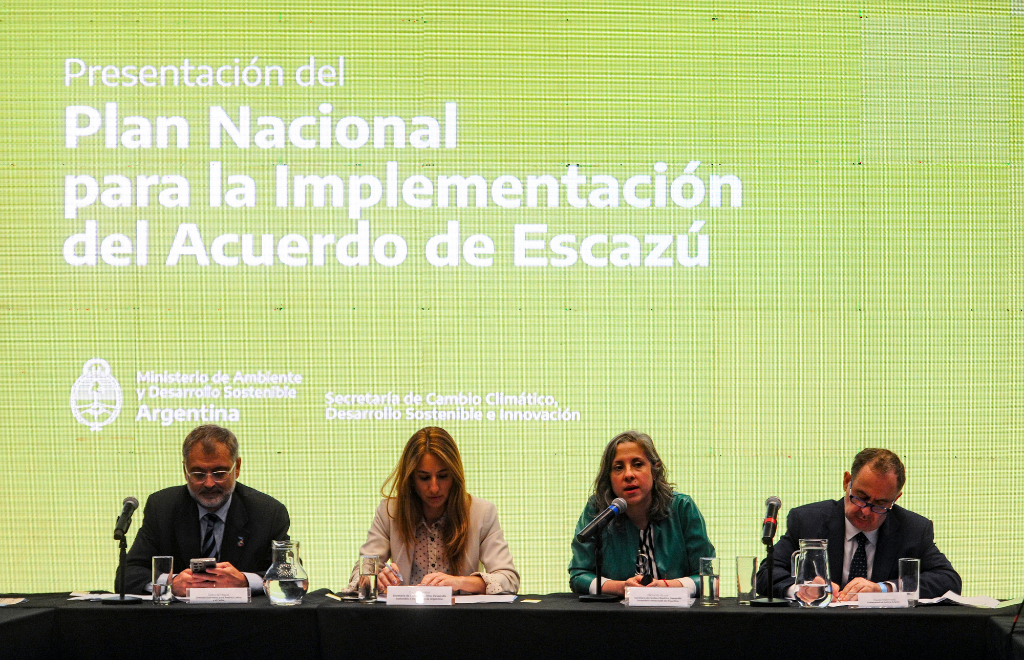 Presentan el plan para implementar el Acuerdo de Escazú en Argentina