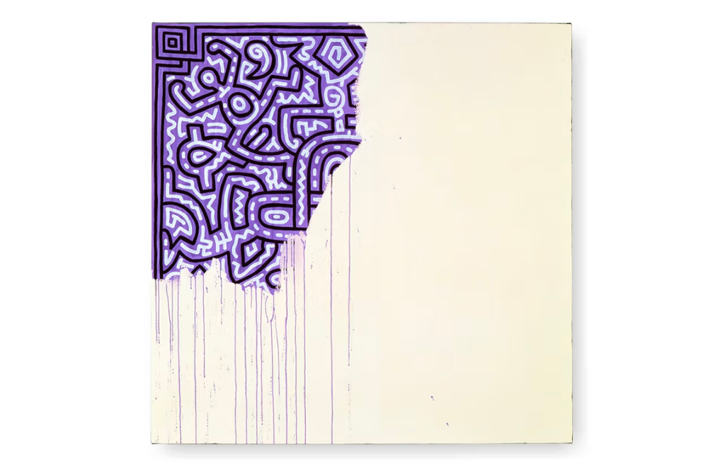 Utilizaron inteligencia artificial para "completar" la última obra de Keith Haring: ¿alteró su significado?