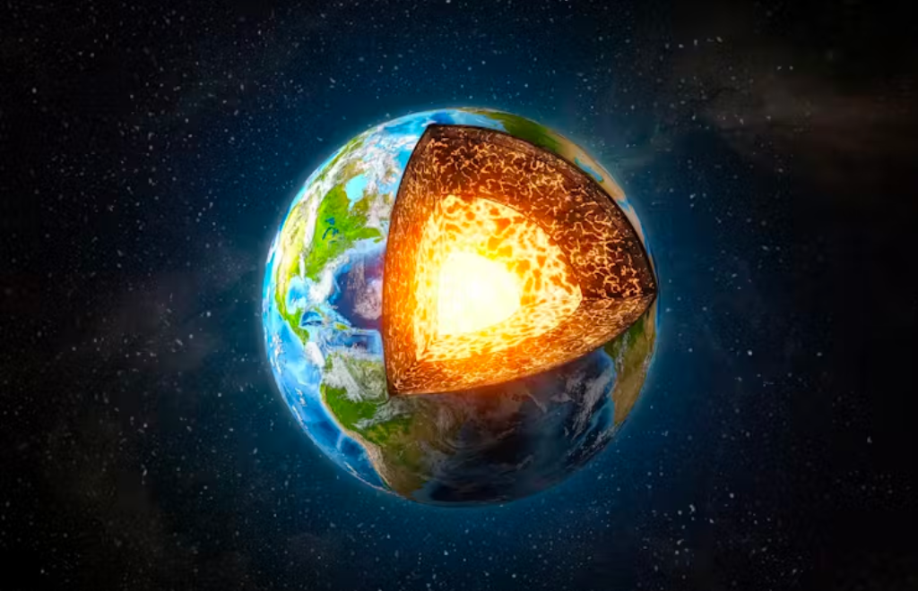 ¿Cómo sabemos tanto del núcleo terrestre si apenas hemos excavado doce kilómetros de profundidad?