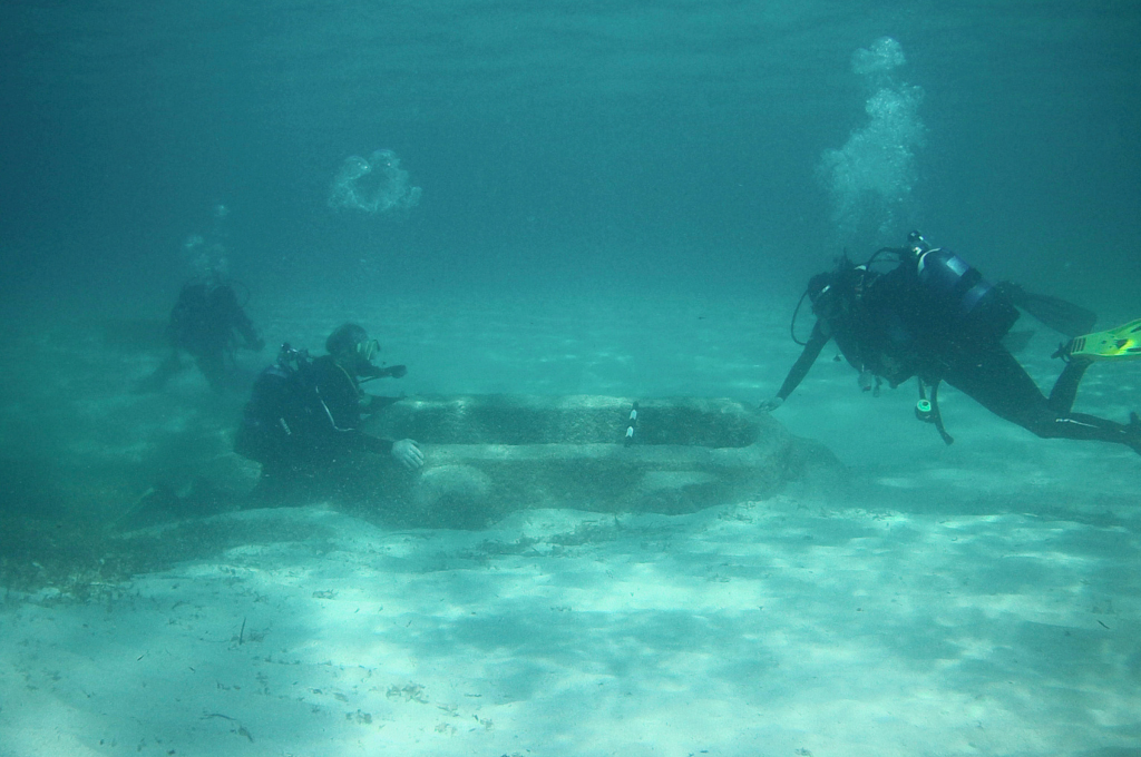 Expertos buscan que "patrimonio arqueológico subacuático sea disfrutado no sólo por quienes bucean"