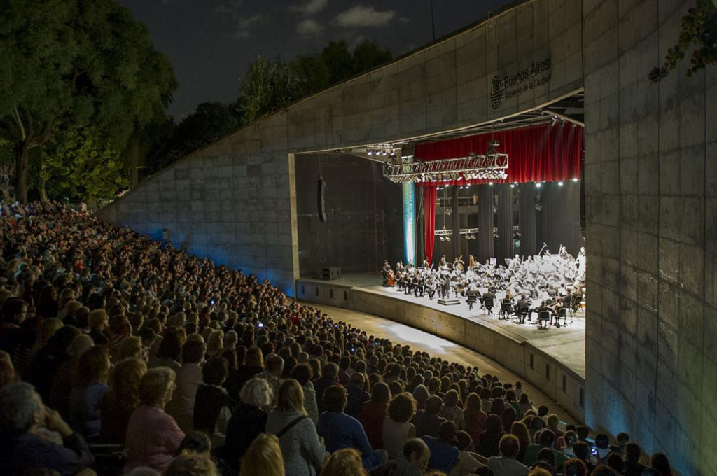 La Orquesta Estable del Colón ofrecerá un concierto gratuito en el Anfiteatro de Parque Centenario
