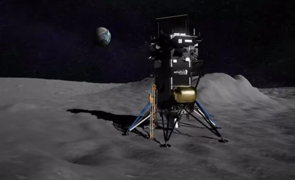 Odiseo se apaga: la nave de Intuitive Machines se quedó sin batería en la Luna