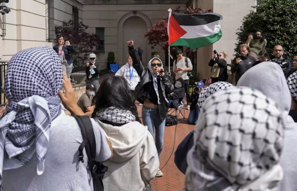 Qué quieren los universitarios que protestan contra el asedio israelí a Gaza