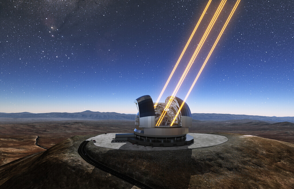 Cómo es ELT, el telescopio óptico más grande del mundo que se construye en Chile
