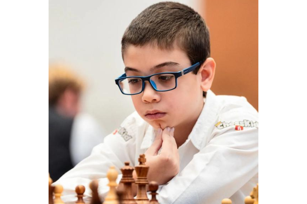 Faustino Oro, el joven argentino de 10 años que venció a un campeón mundial de ajedrez